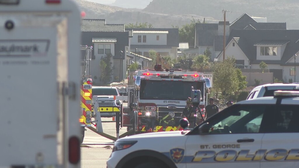(Fox 13 News) Police say a man opened fire on them from a St. George house on Tuesday, July 8, 2025.