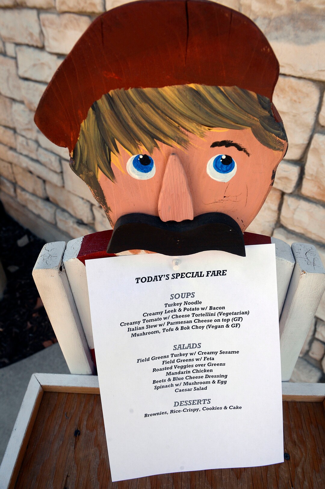 (Al Hartmann  |  The Salt Lake Tribune) Uptown Fare's daily specials.