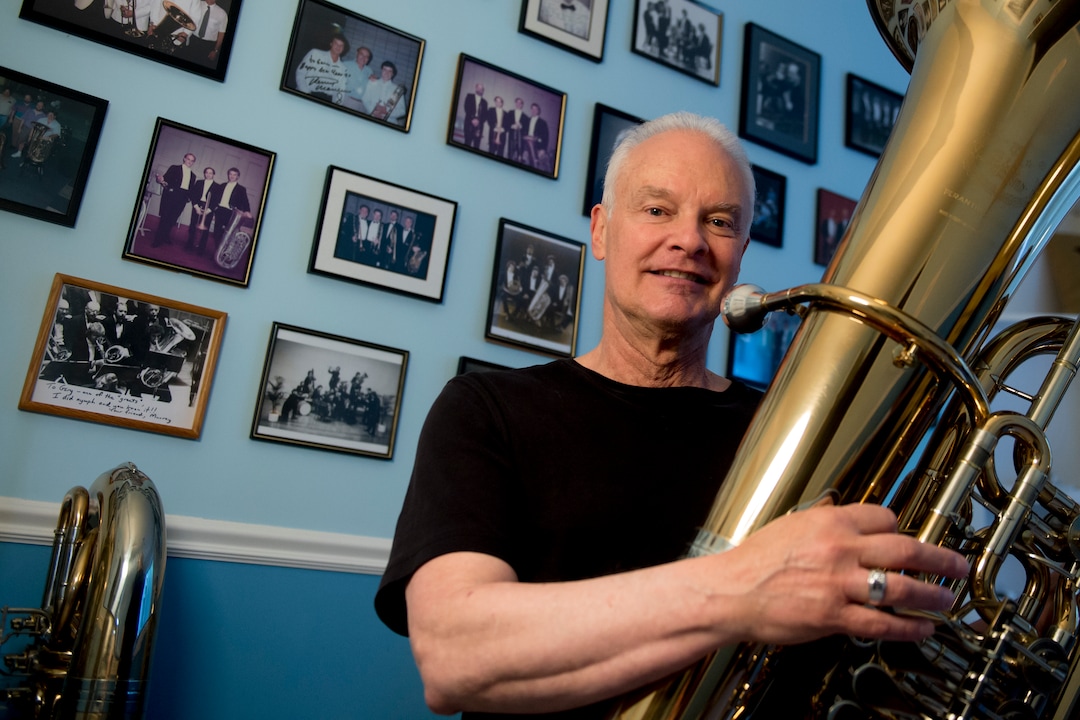 (Jeremy Harmon  | The Salt Lake Tribune) Gary Ofenloch is retiring after 36 years as the principal tuba player for the Utah Symphony. He is the longest tenured brass player in the symphony's history.