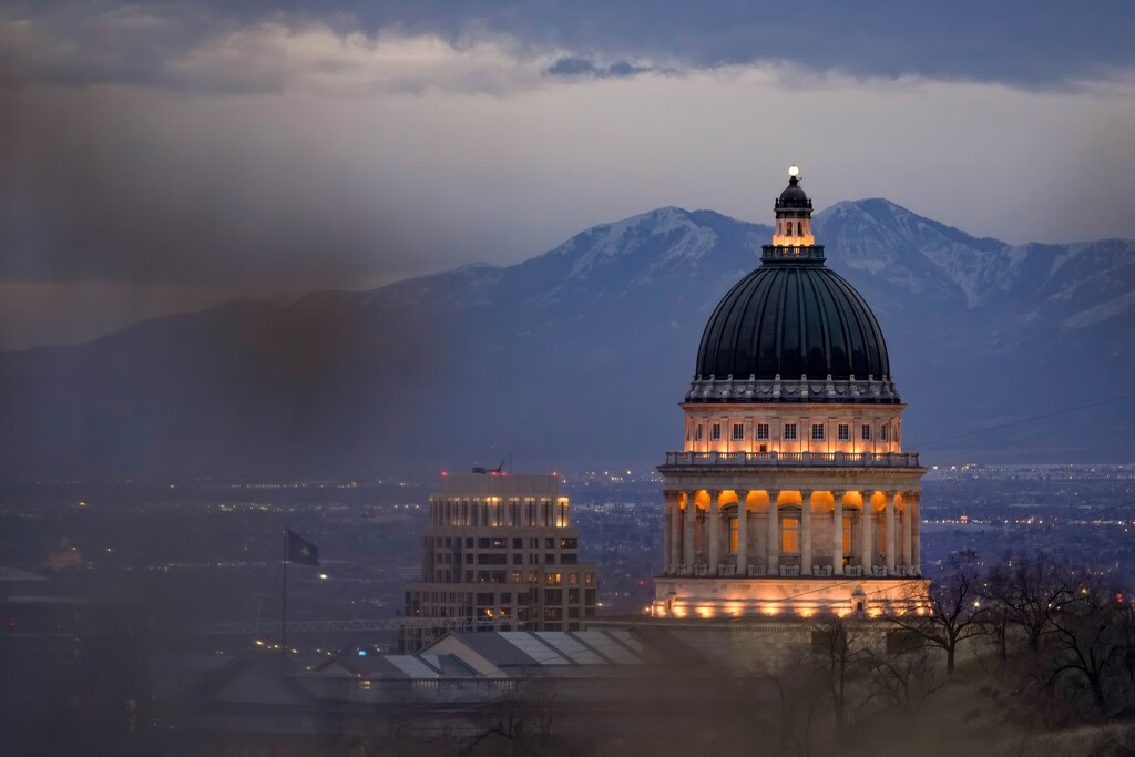 (Francisco Kjolseth | The Salt Lake Tribune) The Utah Capitol is pictured on President’s Day, Monday, Feb. 16, 2026.
