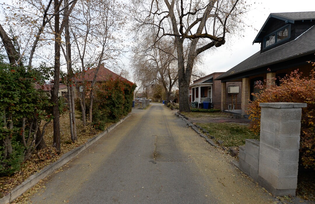 (Francisco Kjolseth  |  The Salt Lake Tribune)  The community garden tucked away at the end of Elizabeth Street in Salt Lake City that has operated on church land for 43 years. The LDS Church plans to evict a community garden on land it owns behind its 33rd Ward meetinghouse.