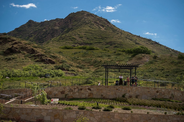 Leah Hogsten  |  The Salt Lake TribuneRed Butte Garden featured Water Conservation Garden is designed to demonstrate that beautiful gardens do not require heavy applications of water. The newly constructed 2017 three-acre garden will offer educational programs to teach people how to create their own water-wise landscapes.