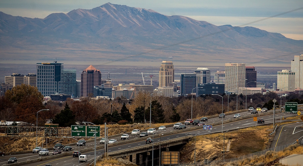 (Chris Detrick | Tribune file photo) Traffic moves along Foothill Drive in Salt Lake City on Tuesday, Nov. 25, 2014.