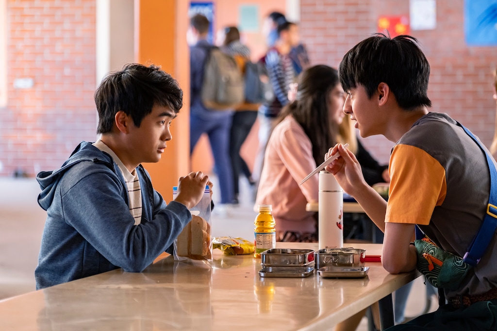 (Carlos Lopez-Calleja | Disney) Ben Wang and Jim Liu in "American Born Chinese."