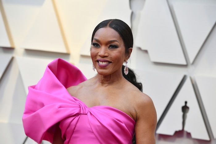 Angela Bassett arrives at the Oscars on Sunday, Feb. 24, 2019, at the Dolby Theatre in Los Angeles. (Photo by Jordan Strauss/Invision/AP)