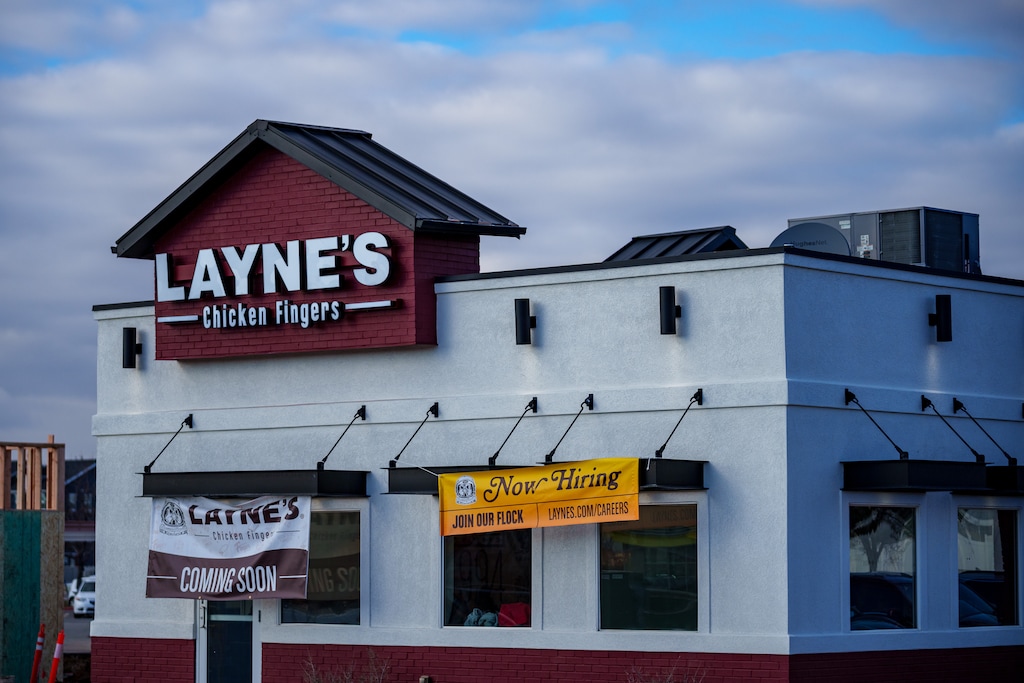 (Trent Nelson  |  The Salt Lake Tribune) Layne's Chicken Fingers in Clearfield on Tuesday, Jan. 14, 2025.