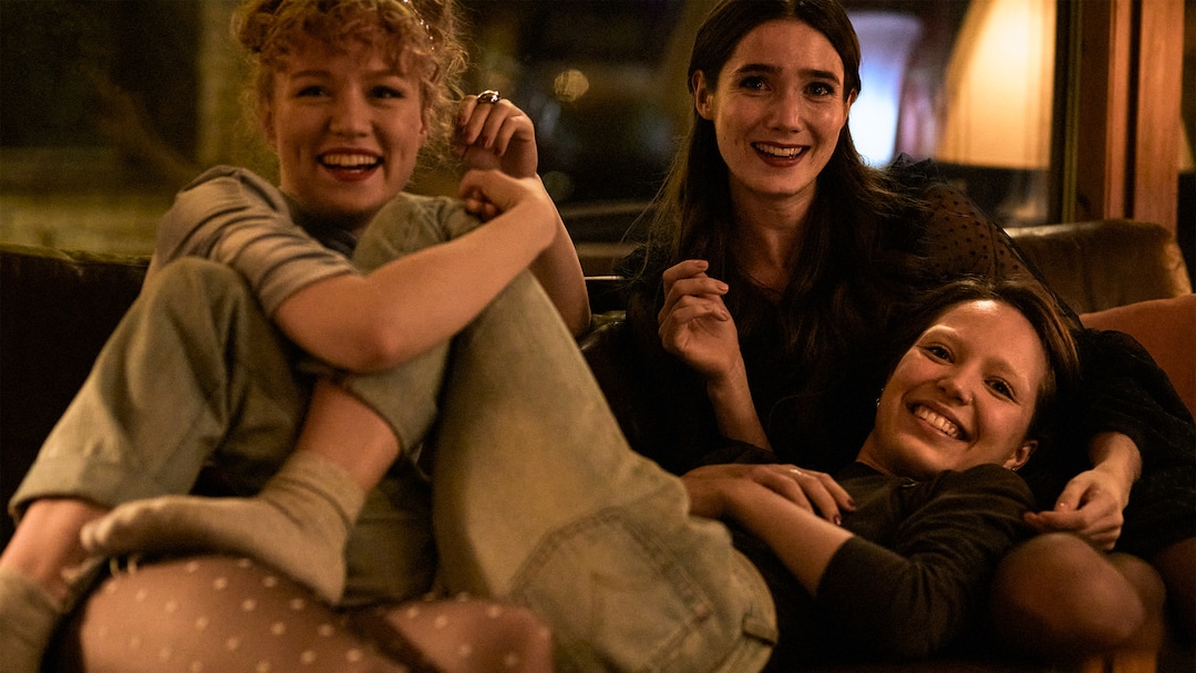 (Ilkka Saastamoinen  |  Sundance Institute) Three friends — from left: Eleonoora Kauhanen, Aamu Milonoff and Linnea Leino — discover love and pleasure in the Finnish drama "Girl Picture," directed by Alli Haapasalo, an official selection of the World Cinema Dramatic competition at the 2022 Sundance Film Festival.