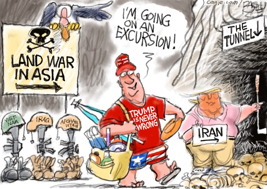 Pat Bagley | The Dim Bulb at the Start of the Tunnel