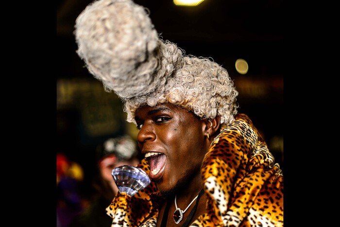 (Trent Nelson | The Salt Lake Tribune)  Faces of cosplayers and normals as the crowds stream into Salt Lake Comic Con, Thursday September 21, 2017.