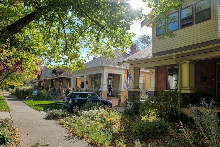 (Leah Hogsten  |  The Salt Lake Tribune) The "expanding housing options" plan aims to tuck starter homes, duplexes, triplexes, fourplexes and town homes into existing residential neighborhoods.