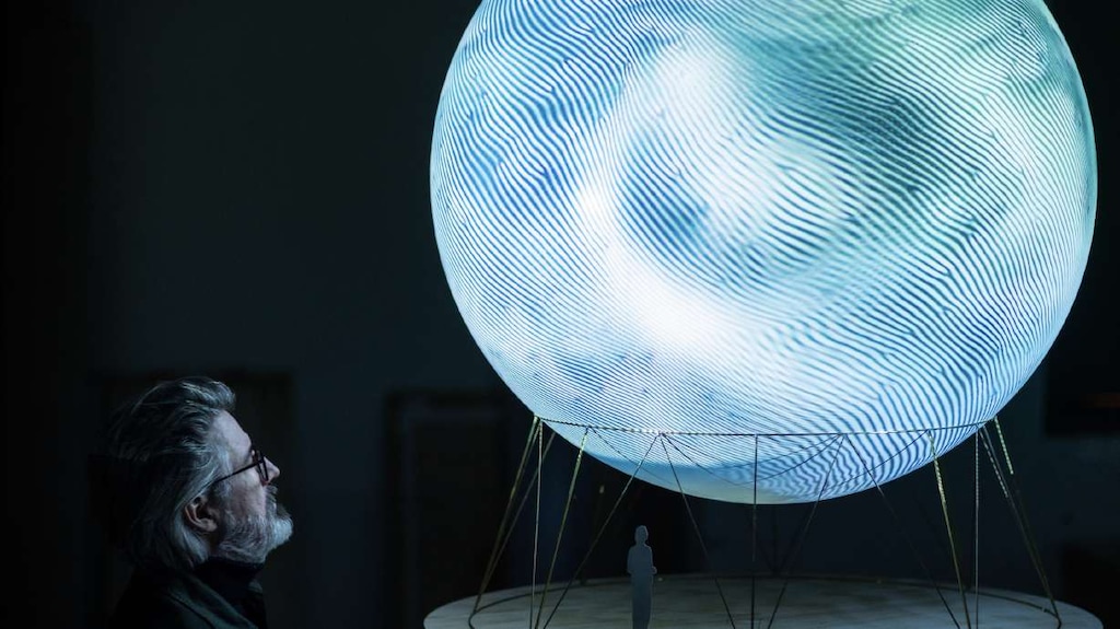 (Studio Olafur Eliasson) Olafur Eliasson tests a model of "A symphony of disappearing sounds for the Great Salt Lake," which will be temporarily displayed at Memory Grove in Salt Lake City. A free nightly event displaying the piece will run from March 26 through April 4.
Olafur Eliasson tests a model of "A symphony of disappearing sounds for the Great Salt Lake," which will be temporarily displayed at Memory Grove in Salt Lake City. A free nightly event displaying the piece will run from March 26 through April 4.