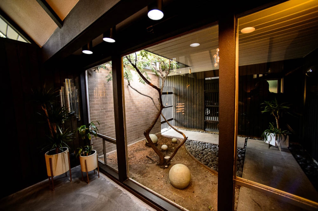 (Trent Nelson | The Salt Lake Tribune)  A Westshire neighborhood home in West Valley City which will be featured in an upcoming Modern Home Tour. The homes in this area were built in the 1960s by local architect, Ron Molen, and have unique mid-century modern features. Wednesday Oct. 3, 2018.