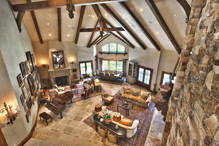 (Courtesy of Concierge Auctions) This 23,035-square-foot house in Holladay will go on the auction block Nov. 2, 2017.