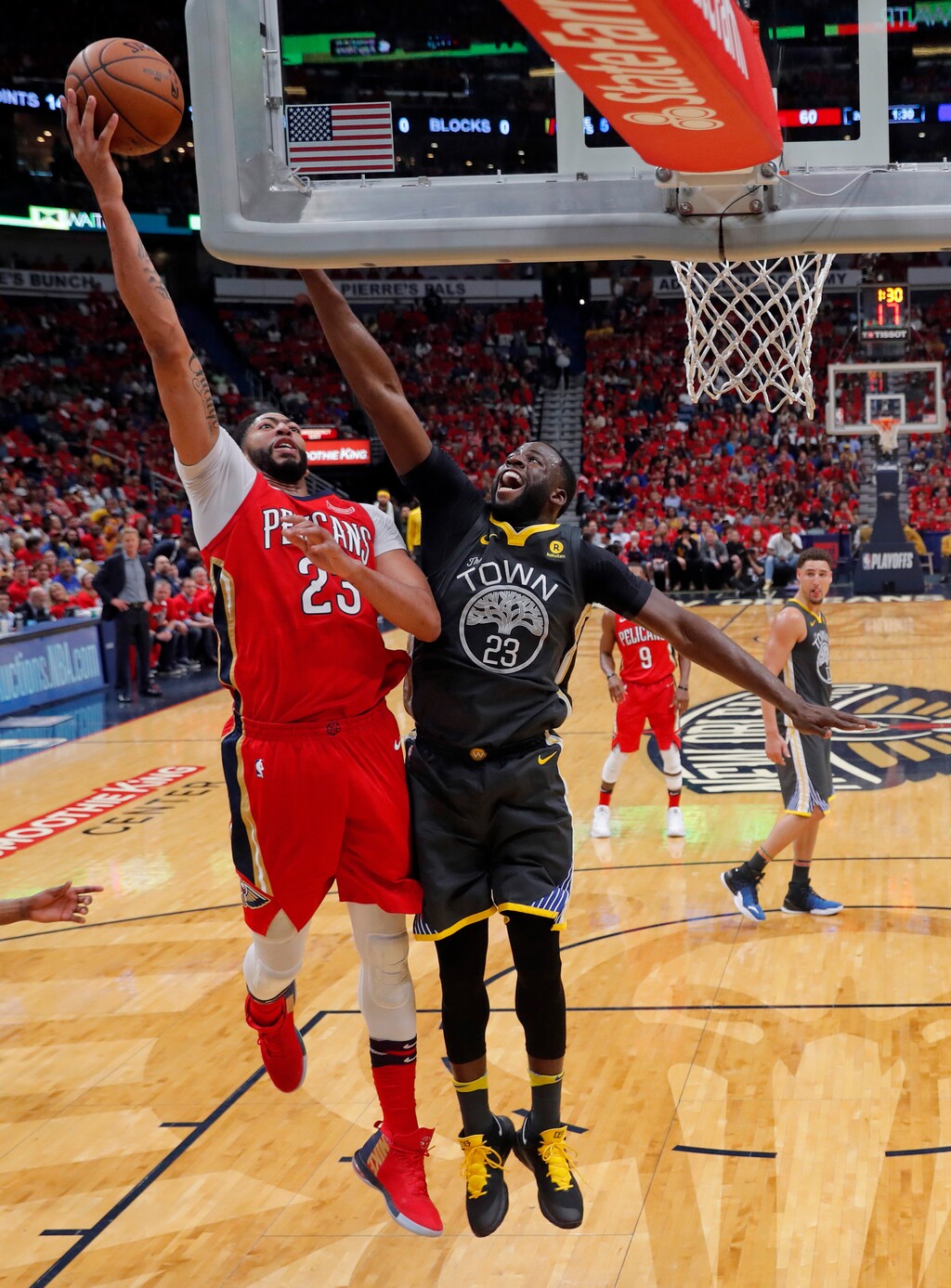 Dominant Anthony Davis leads Pelicans past Warriors, 119-100., image size:1024x1387