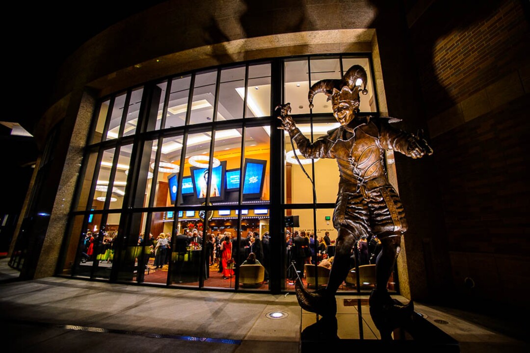 (Trent Nelson | The Salt Lake Tribune)  Sandy's Hale Centre Theatre opened with a gala Thursday November 16, 2017.