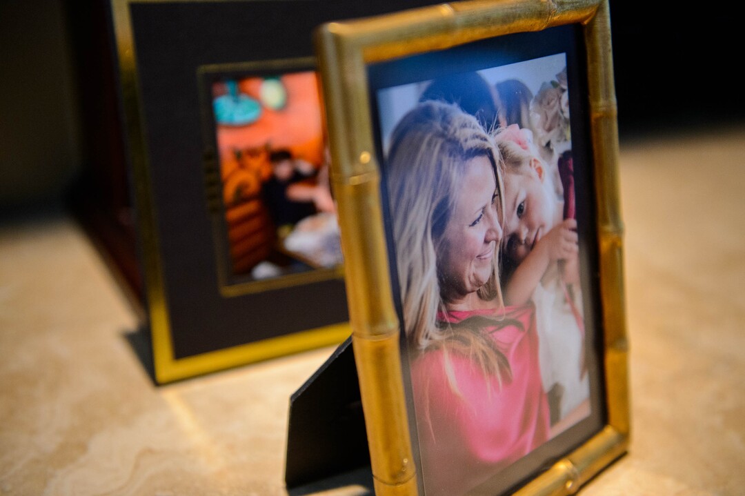 (Trent Nelson  |  The Salt Lake Tribune)  A photo of Joslyn Spilsbury and her daughter Lily, in Salt Lake City on Saturday June 8, 2019. One year after Joslyn Spilsbury was killed outside of a Starbucks in Millcreek, prosecutors still haven't charged the driver with a crime.