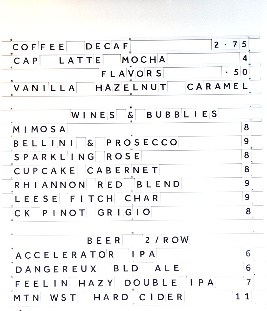 (Leah Hogsten  |  The Salt Lake Tribune) Cotton KitchenÕs drink menu. Cotton Kitchen serves an all-day breakfast and lunch. While a global influence is apparent, the menu feels most cohesive around the clean-eating concept, focusing on health-conscious and plant-based dishes made with as few ingredients as possible.