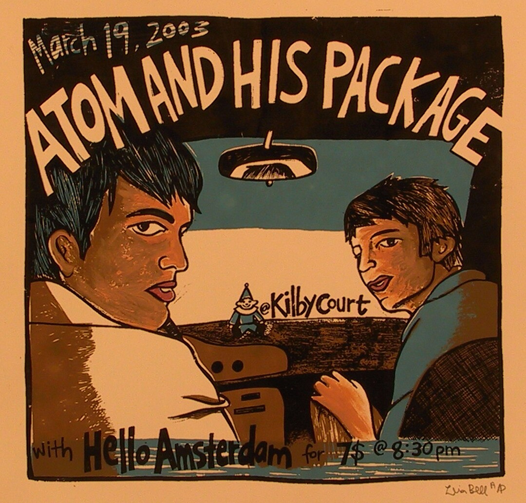 (Courtesy photo) A poster by Leia Bell promoting a show at Kilby Court.