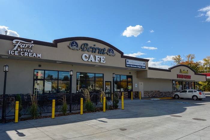 (Francisco Kjolseth  |  The Salt Lake Tribune) Beirut Cafe, in Murray, has an unexpected location — next to a high school and in a remodeled convenience store