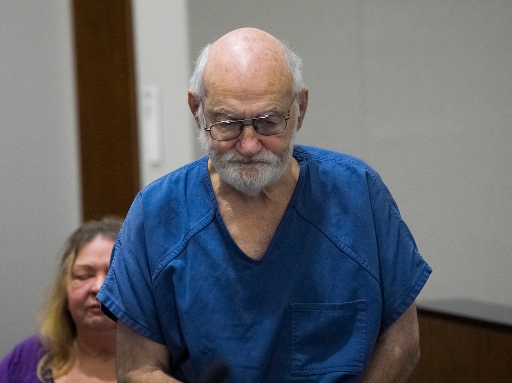 (Bethany Baker | The Salt Lake Tribune) George Zinn appears at an arraignment hearing in 4th District Court in Provo on Thursday, Jan. 29, 2026. Zinn pleaded no contest to an obstruction of justice charge amid the Charlie Kirk shooting, and pleaded guilty to two counts of sexual exploitation of a minor.