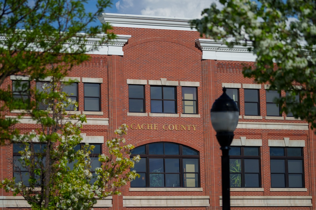 (Trent Nelson | The Salt Lake Tribune) Cache County offices at 179 North Main in Logan on Thursday, May 18, 2023. A report from the Utah lieutenant governor's office alleges Cache County Clerk/Auditor David Benson mismanaged the county's 2023 general elections.