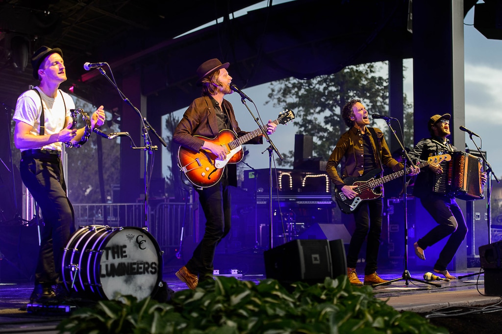 (Trent Nelson  |  Salt Lake Tribune file photo) The Lumineers — seen here in 2016 at Red Butte Garden in Salt Lake City — returns to Utah on Wednesday, July 20, 2022, at the Maverik Center in West Valley City.