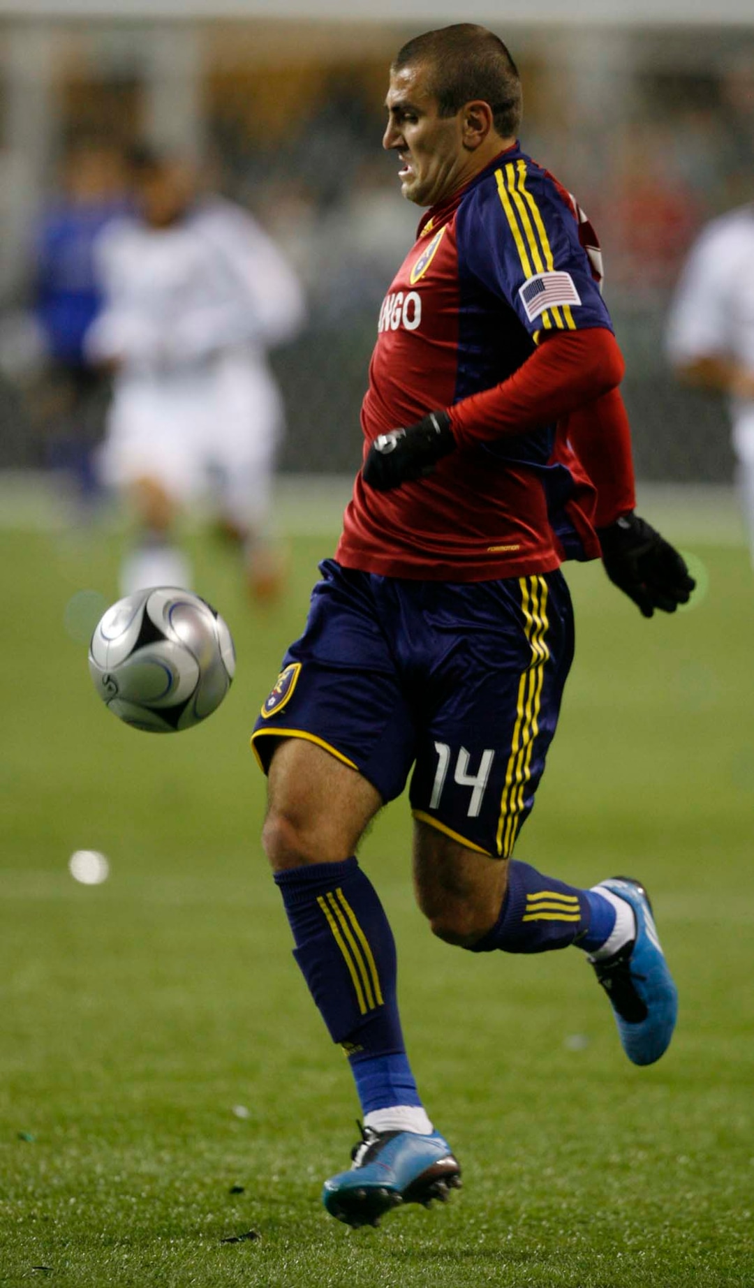 (Trent Nelson  |  Tribune file photo) Real Salt Lake forward Yura Movsisyan (14). Real Salt Lake vs. LA Galaxy, MLS Cup Sunday, November 22 2009 at Qwest Field in Seattle.