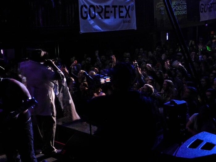 (Erin Alberty | The Salt Lake Tribune) George Clinton and Parliament Funkadelic perform for Outdoor Retailer show attendees at a party Jan. 25, 2018 in the Temple Nightclub in Denver.