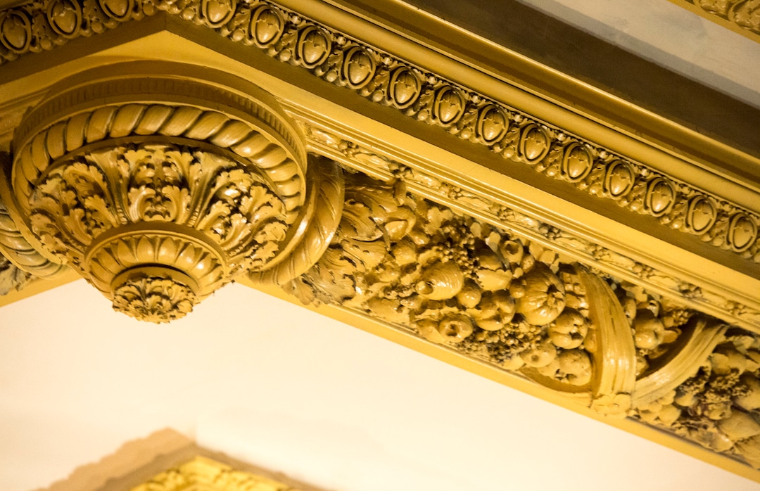 (Steve Griffin  |  Tribune file photo) Feature from the interior of Utah Theater, as seen in Dec. 2015.
