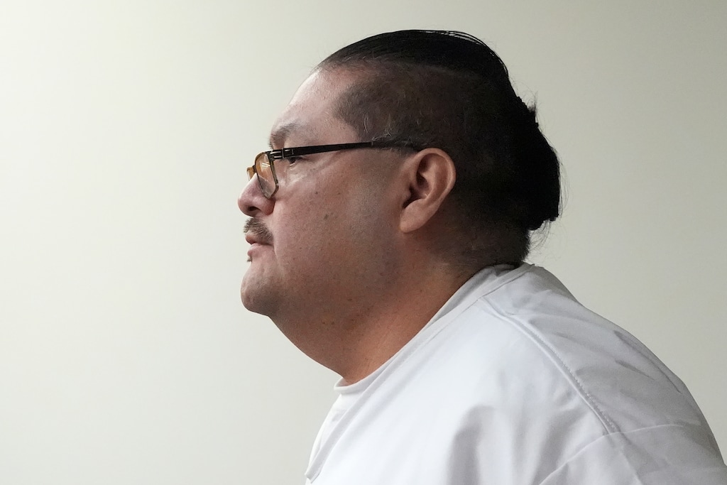 (Rick Bowmer | AP) Death row inmate Taberon Honie arrives for a Utah Board of Pardons commutation hearing Tuesday, July 23, 2024, at the Utah State Correctional Facility in Salt Lake City.
