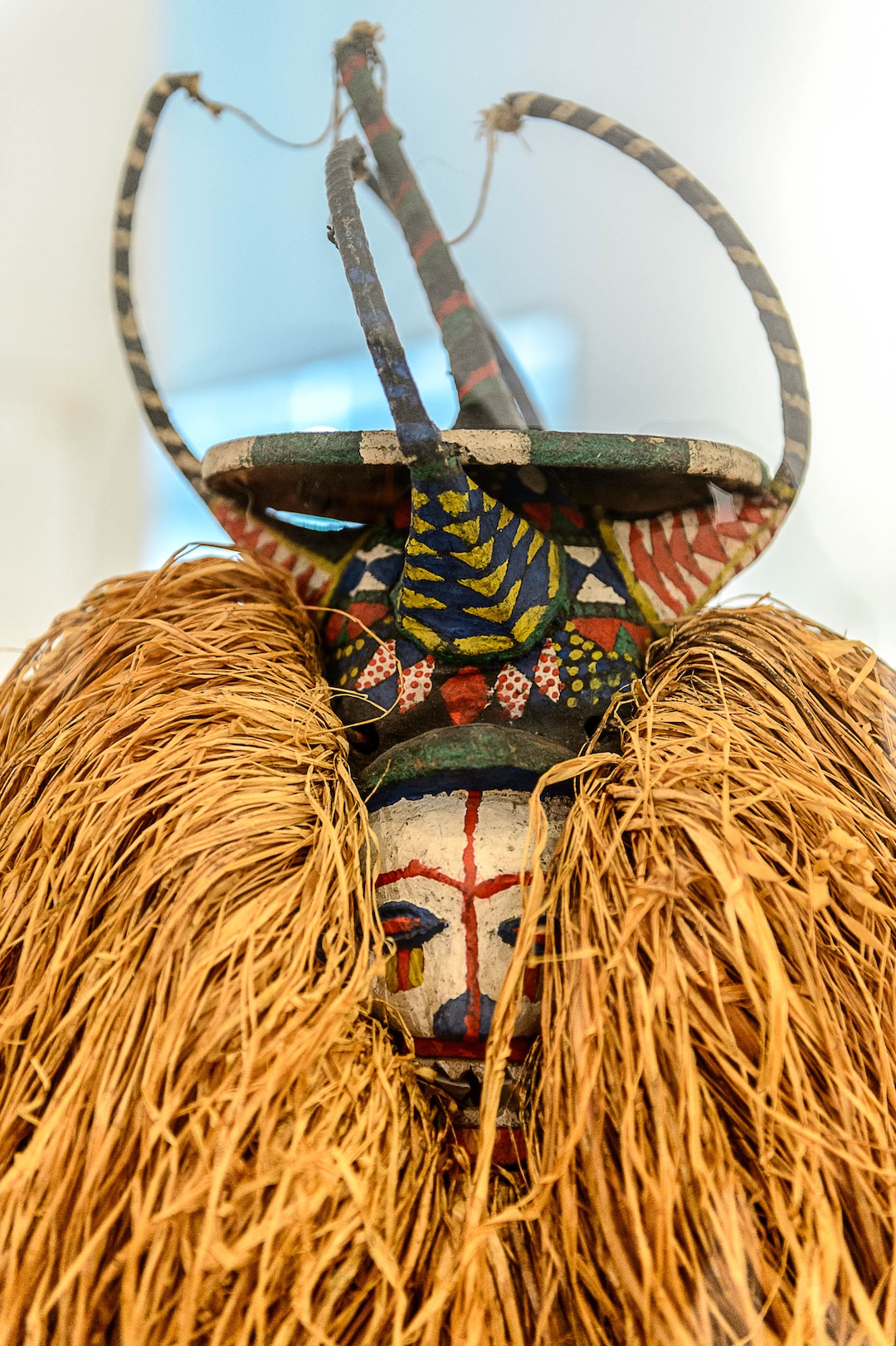 (Trent Nelson  |  The Salt Lake Tribune)  A 20th century mask from the Democratic Republic of Congo at the Utah Museum of Fine Arts in Salt Lake City. The re-imagined UMFA reopens to the public Saturday, Aug. 26.