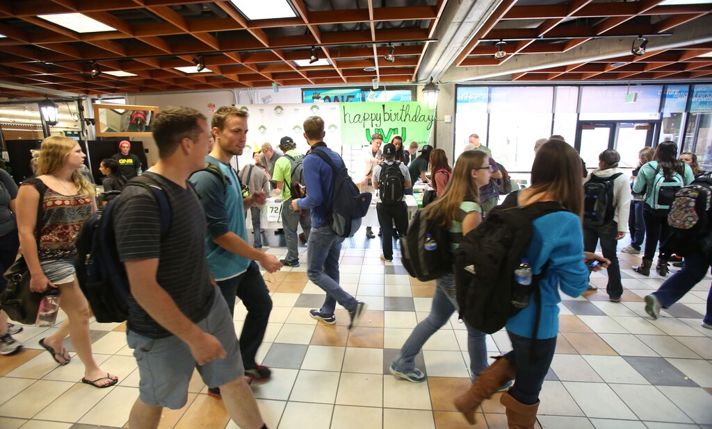 (Francisco Kjolseth  | Tribune file photo)  The Utah Valley University campus in Orem.