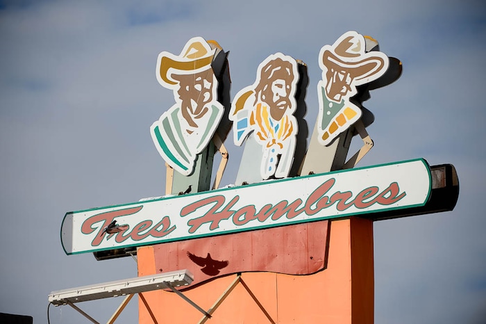 (Trent Nelson | The Salt Lake Tribune)
Tres Hombres on Highland Drive in Millcreek on Monday Dec. 3, 2018. The newly incorporated city of Millcreek is pushing on all fronts to create a new downtown center, including designating large swathes of land along its stretch of Highland Drive as "blighted" so it can use eminent domain to condemn and improve private properties if it wants.