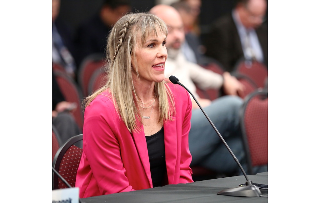 (Davis School District) Davis School District appointed Michelle Barber as its newest board member Tuesday, Nov. 28, 2023, after former member Derek Lamb resigned earlier this month.