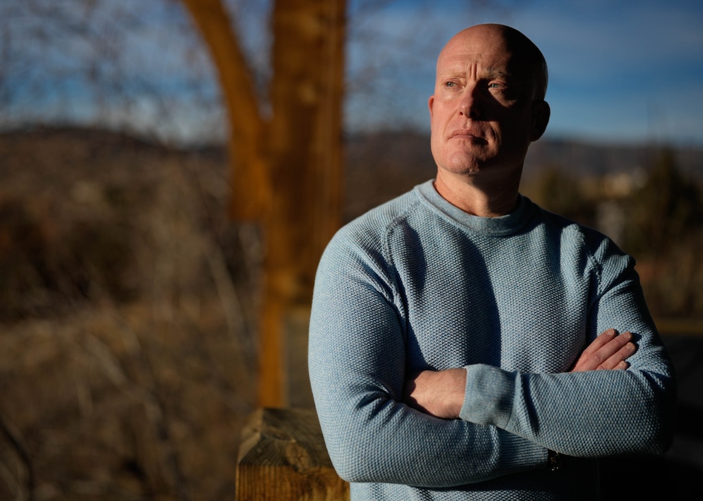(Francisco Kjolseth | The Salt Lake Tribune) Bryan Knepper, who is is suing the Park City School District, alleging a teacher emotionally abused his daughter, is pictured on Thursday Dec. 11, 2025.