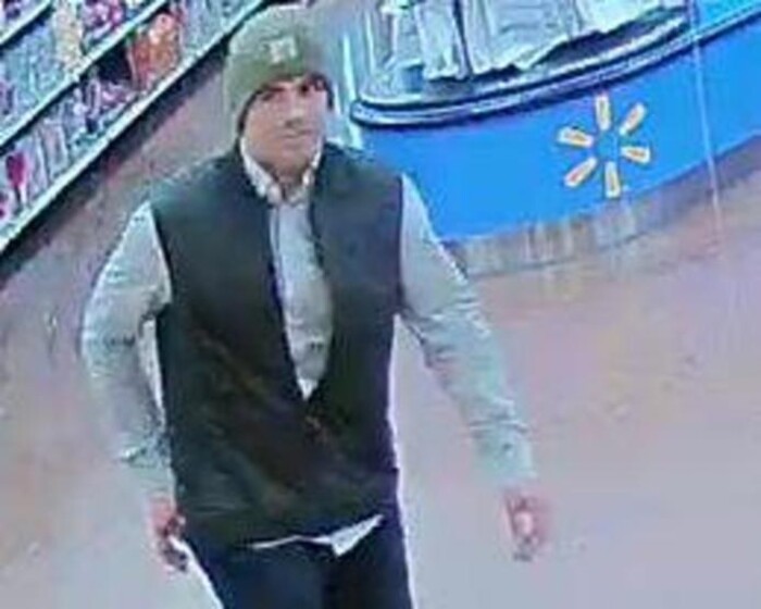 (Photo courtesy of the FBI) This photo shows the Band-Aid Bandit on Dec. 9.
