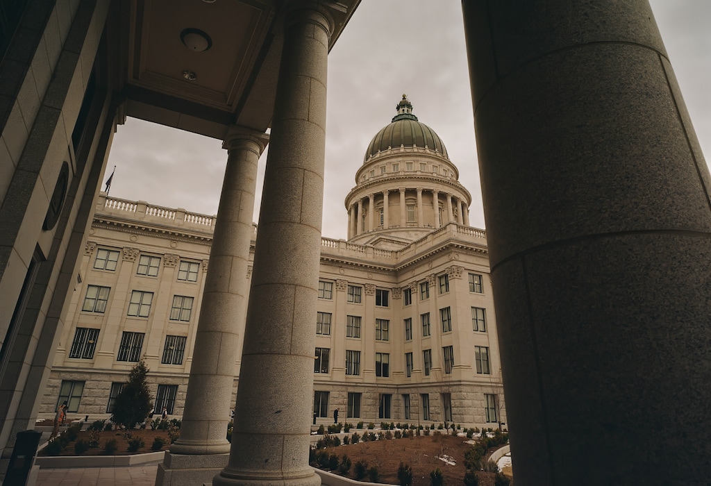 (Francisco Kjolseth  | The Salt Lake Tribune) The Utah Capitol in Salt Lake City, is pictured on Tuesday, Feb. 24, 2026.