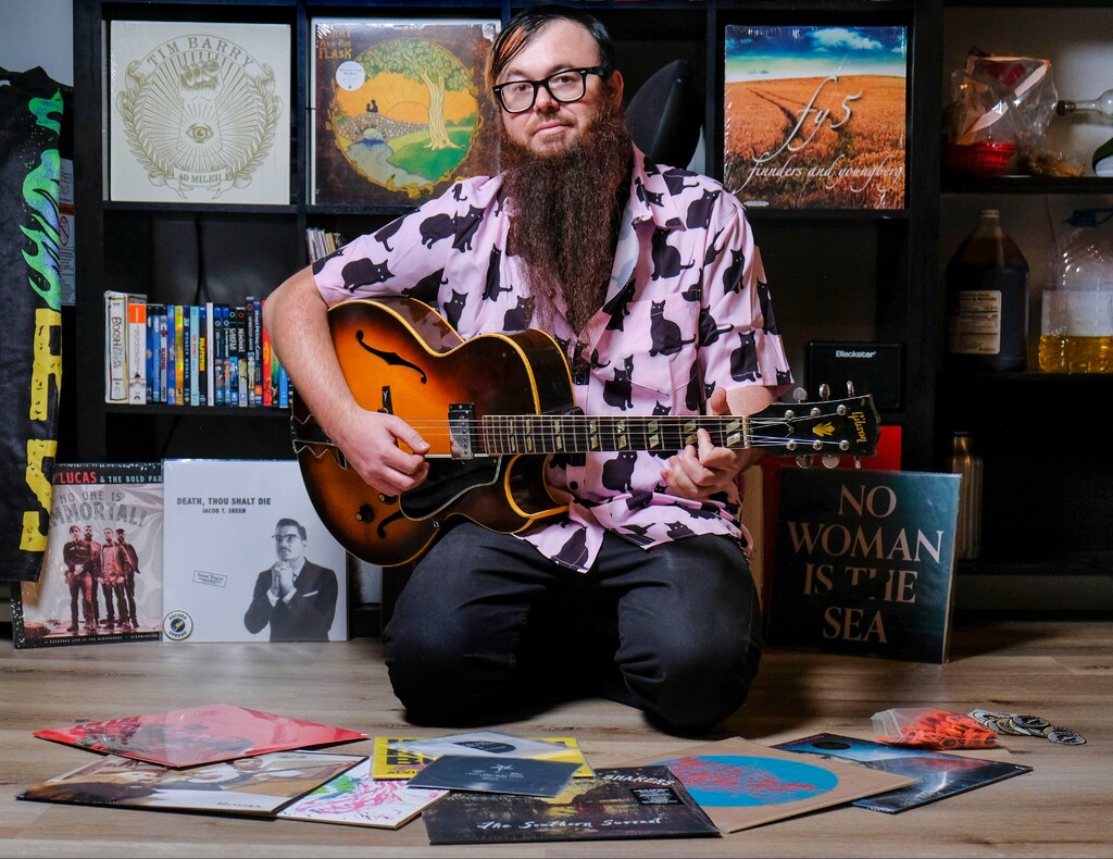 (Leah Hogsten | The Salt Lake Tribune) With bands no longer able to tour due to the pandemic, local musician Nick Passey, from the band Folk Hogan, decided that he could help them generate a little additional income by selling their records via Record Spread, a monthly music subscription service.