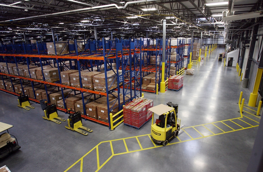 (Tribune file photo)
The warehouse at the LDS Church's Bishops' Storehouse Salt Lake City.