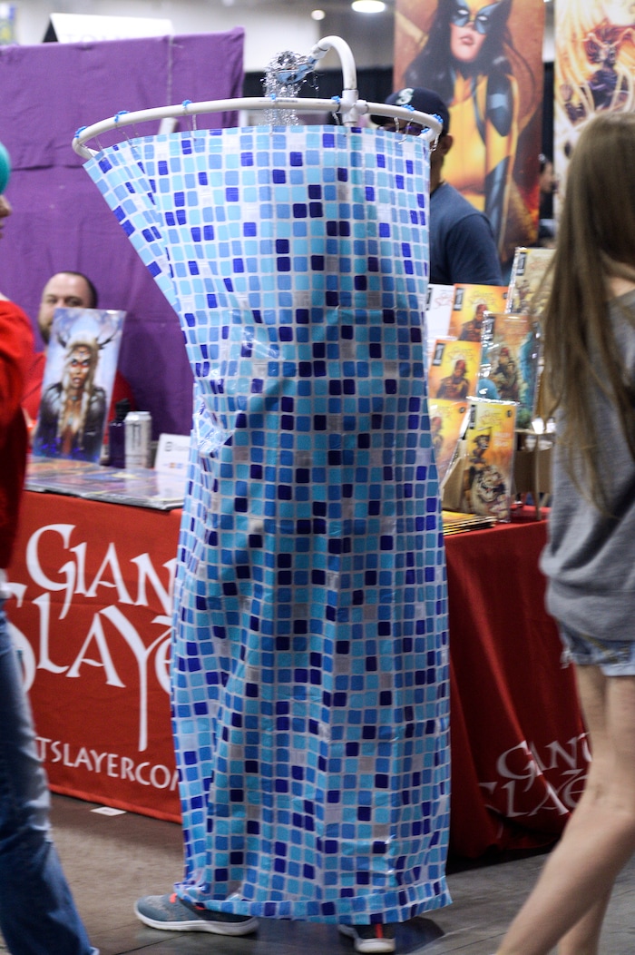 Leah Hogsten  |  The Salt Lake Tribune  Cosplayers roam the aisles atÊFanX Salt Lake Comic Convention, Saturday, April 20, 2019. 