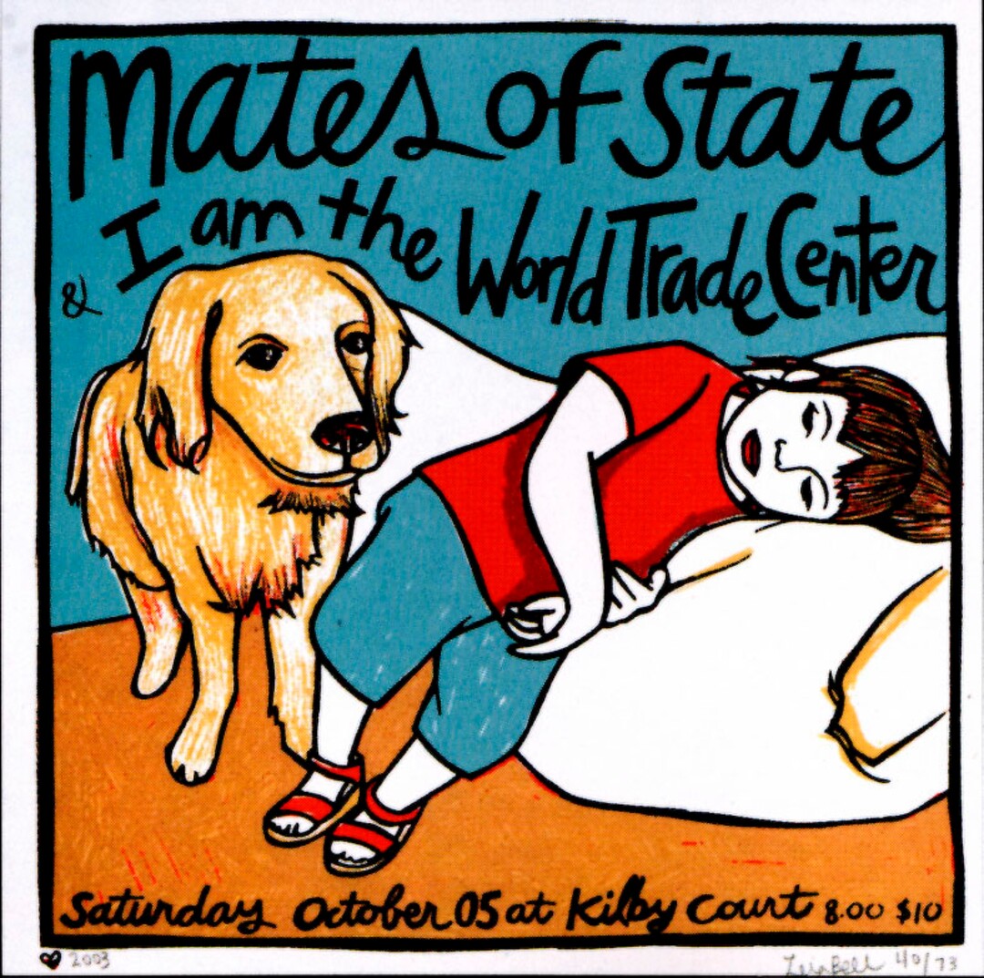 (Courtesy photo) A poster by Leia Bell promoting a show at Kilby Court.
