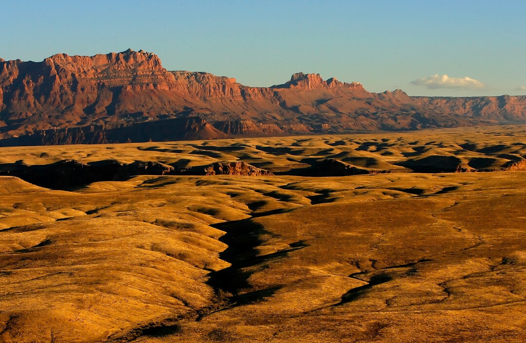 (Chris Detrick  |  Tribune File Photo)  The Two Mile Ranch encompasses the entire Paria Plateau, which makes up the majority of the Vermilion Cliffs National Monument. The Two Mile ranch is 250,000 acres in size and it borders the Grand Staircase Escalante National Monument to the north. The Vermillion Cliffs are on the western edge of the Two Mile Ranch.