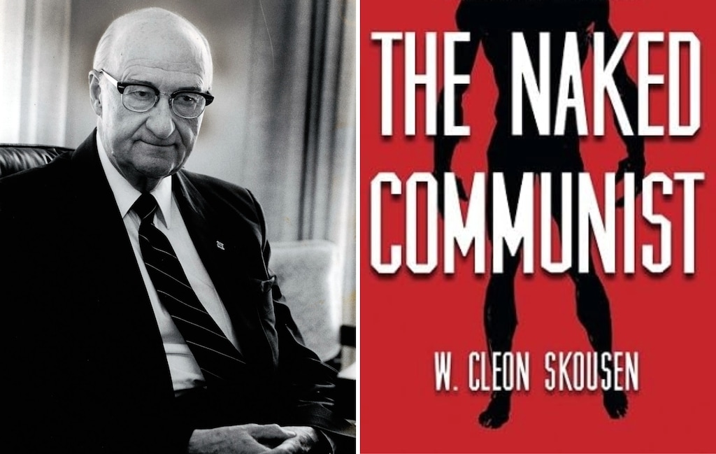 (The Salt Lake Tribune; Amazon) W. Cleon Skousen and his book "The Naked Communist."
