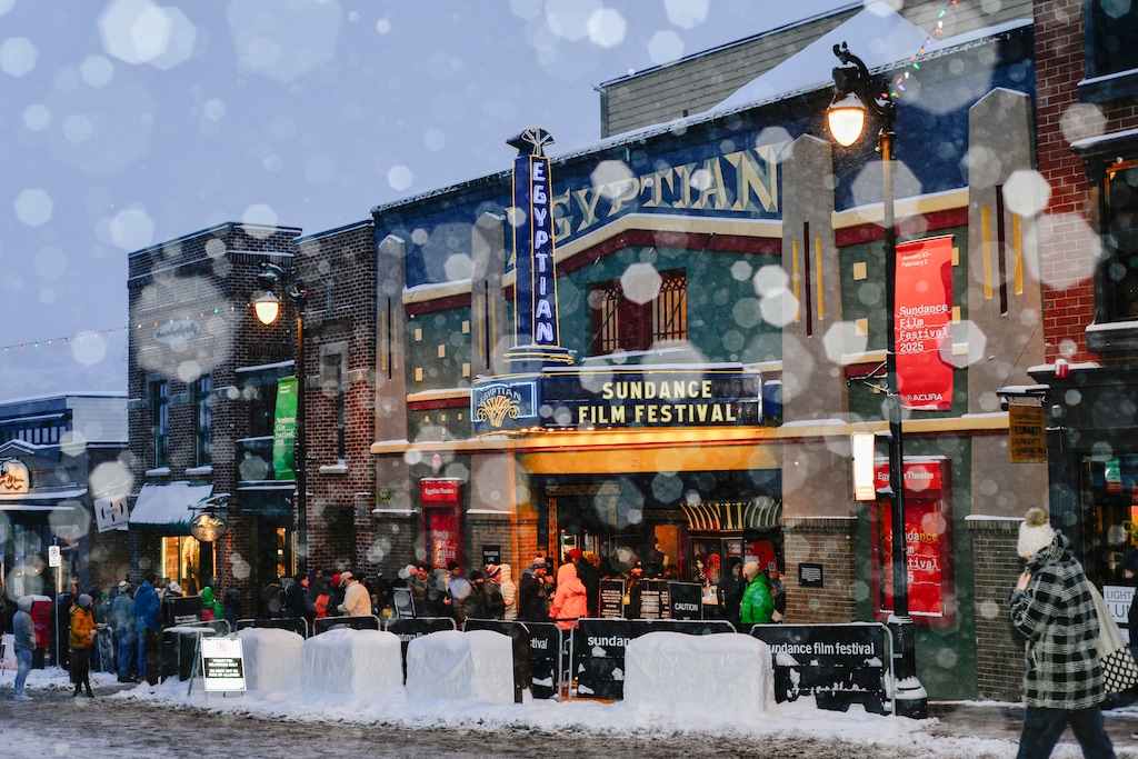 (Alex Goodlett | The New York Times) A crowd stands in line at the Egyptian Theatre during the Sundance Film Festival in Park City, Jan. 25, 2025. The nonprofit behind Sundance, the pre-eminent festival for independent film held for the past 40 years in Park City, announced that it was exploring where else to hold the event in 2027 and beyond.