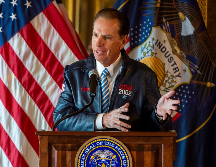 (Rick Egan  |  The Salt Lake Tribune)  Fraser Bullock, president and CEO of Salt Lake City-Utah Committee for the Games, says the state will be watching Tokyo Summer Games organizers very closely in terms of what kind of budget cuts they will make to help offset heavy financial losses by the postponement of the 2020 Olympics due to the pandemic.