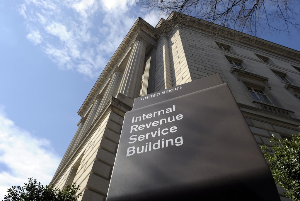 In this March 22, 2103 file photo, the exterior of the Internal Revenue Service (IRS) building is seen in Washington.   (AP Photo/Susan Walsh, File)