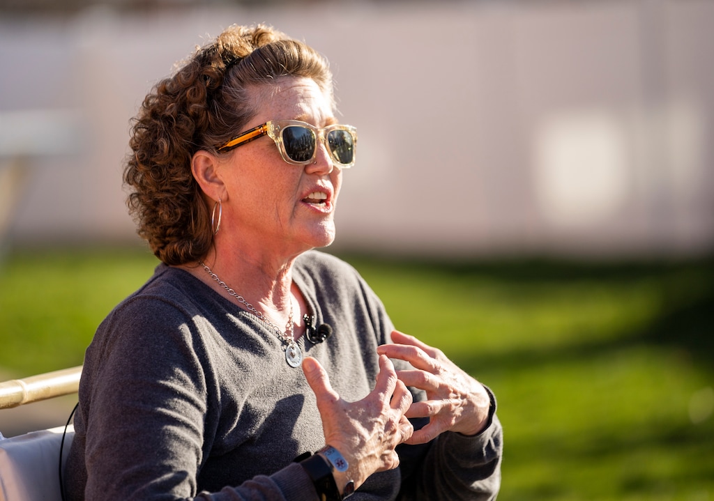 (Rick Egan | The Salt Lake Tribune) Roni Wilcox talks about the situation that lead to the lawsuit filed by her 21-year-old son, Yeager Gleave, a former inmate, who is suing the former head of the Utah Department of Corrections, saying a policy change that allowed rival gangs to share common areas led to him being injured in a fight at the state prison in Gunnison. Thursday, April 1, 2021.