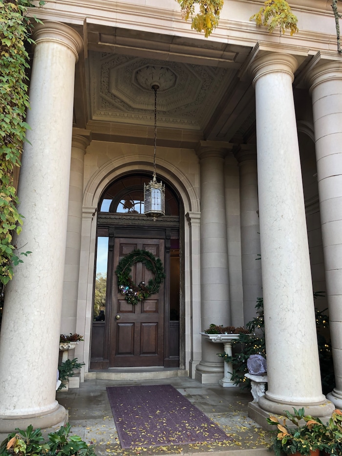 (Scott D. Pierce | The Salt Lake Tribune) The front door of Filoli.