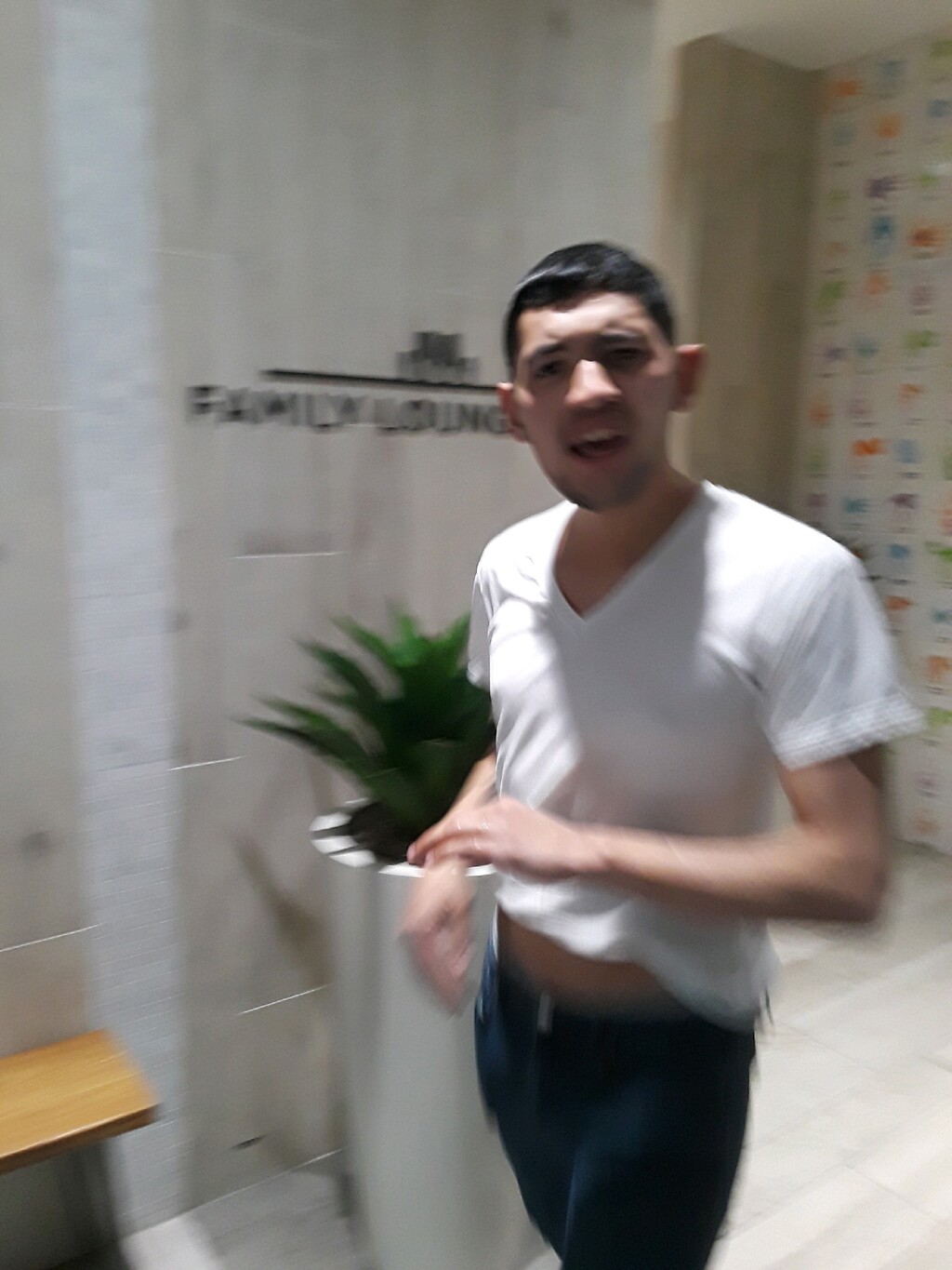 (Photo courtesy of Sandy Police Department)  Police are searching for a man accused of exposing himself to a child in a bathroom on April 21, 2018. Anyone with information is asked to call police at 801- 568-7200 or through an anonymous tip line: 801-568-INFO(4636).