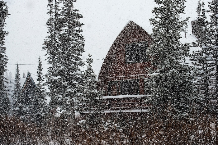 (Chris Detrick | The Salt Lake Tribune) Homes in Brighton Saturday, December 23, 2017.